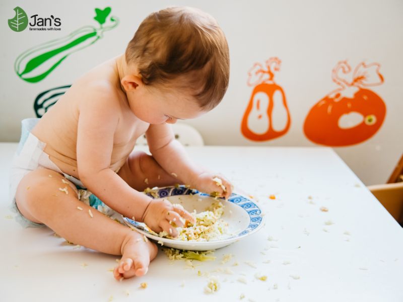 Lợi ích của bột nêm rau củ cho bé
