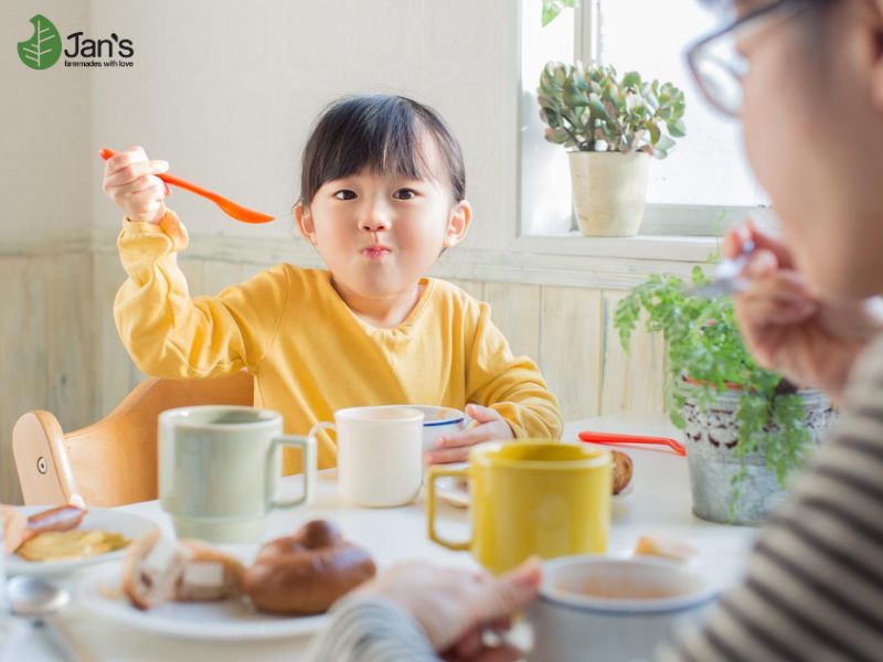Bột rau củ cho bé