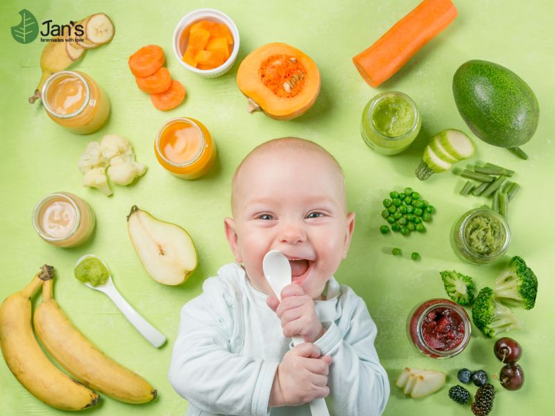 Cách sử dụng bột rau củ cho bé táo bón
