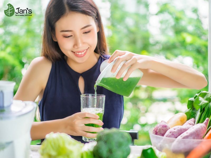 bột rau củ giảm cân