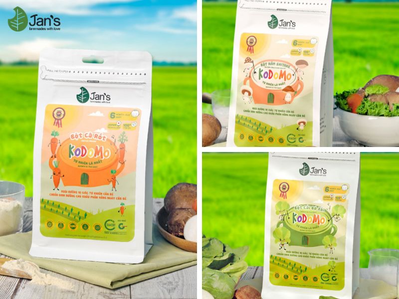 bột rau củ khô được yêu thích hiện nay