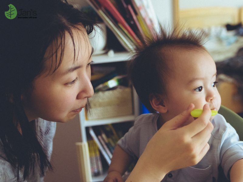 Bột rau củ sấy lạnh cho bé