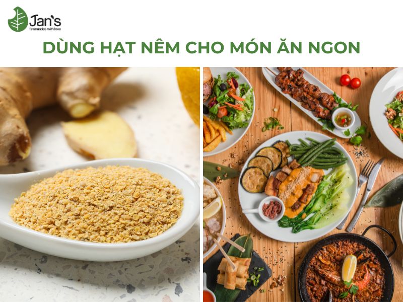 Hu hướng sử dụng hạt nêm hiện nay